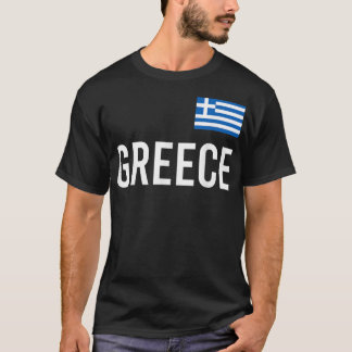 Greece Women Men Kids Greece Flag Souvenir  T-Shirt