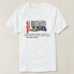 GREED OVER PEOPLE T-Shirt
