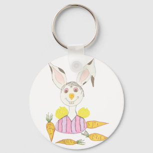 Greedy for Carrots Key Ring