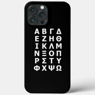 Greek Alphabet Case-Mate iPhone Case