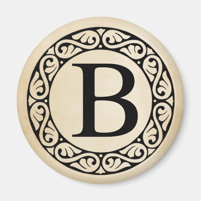 Greek Alphabet Letter Beta Magnet (Front)