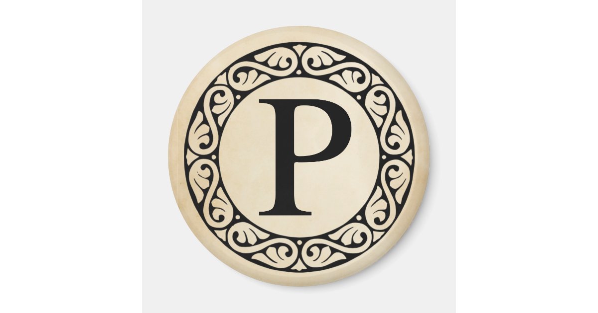 Greek Alphabet Letter Rho Magnet | Zazzle