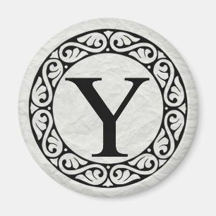 Greek Alphabet Letter Upsilon Magnet