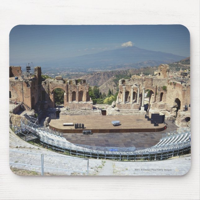 Greek Amphitheatre 3 Mouse Mat (Front)