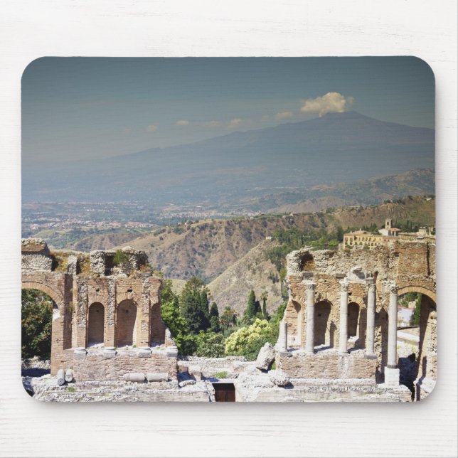 Greek Amphitheatre Mouse Mat (Front)