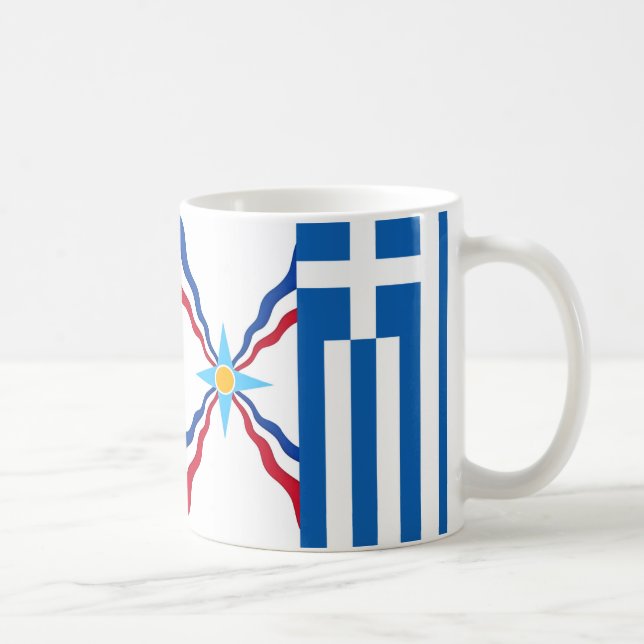 Greek Assyrian Classic Mug, 11 oz Coffee Mug (Right)