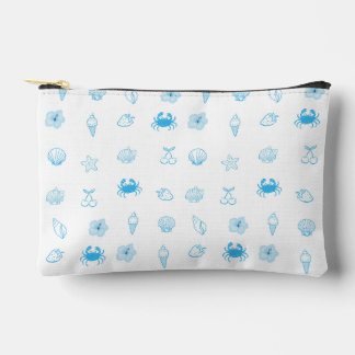 Greek Beach Minimalist Accessory Pouch