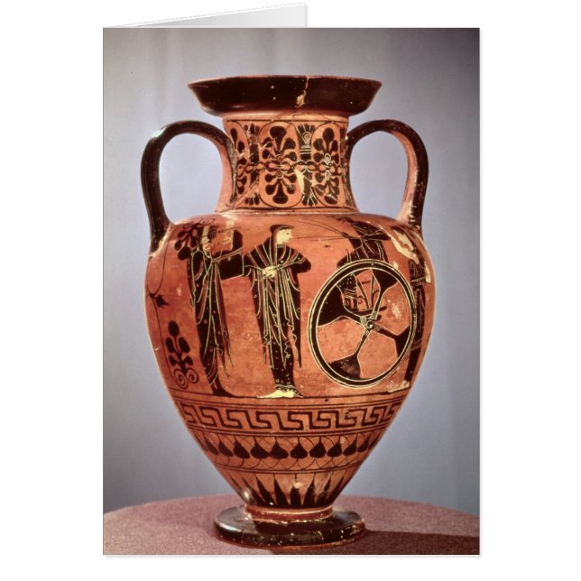 Greek black-figure amphora (Front)