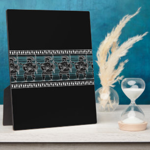 Greek Black Figure Guard Plaque