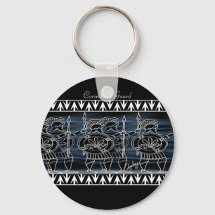 Greek Black Figure Troop Key Ring