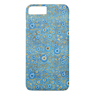 Greek Blue Glass Evil Eye Amulet iPhone 8 Plus/7 Plus Case