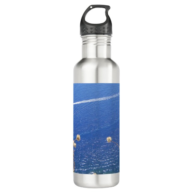 Greek Blue Sea  710 Ml Water Bottle (Front)