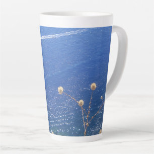 Greek Blue Sea Latte Mug