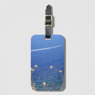 Greek Blue Sea Luggage Tag