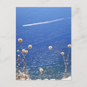 Greek Blue Sea  Postcard