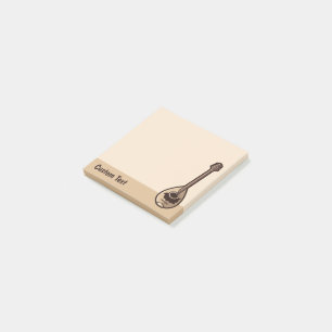 Greek Bouzouki Icon Post-it Notes