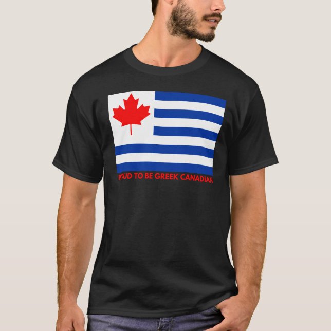 Greek Canadian T-Shirt (Front)
