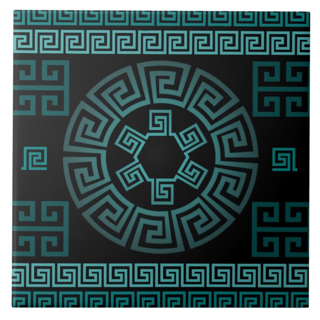 Greek Ceramic Tile (Front)