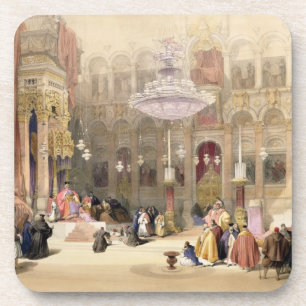 Greek Church of the Holy Sepulchre, Jerusalem, Apr Coaster