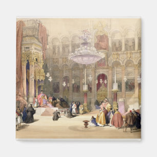 Greek Church of the Holy Sepulchre, Jerusalem, Apr Magnet