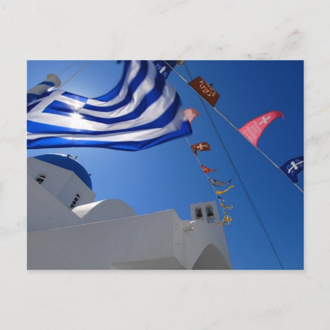 Greek church postcard (Front)