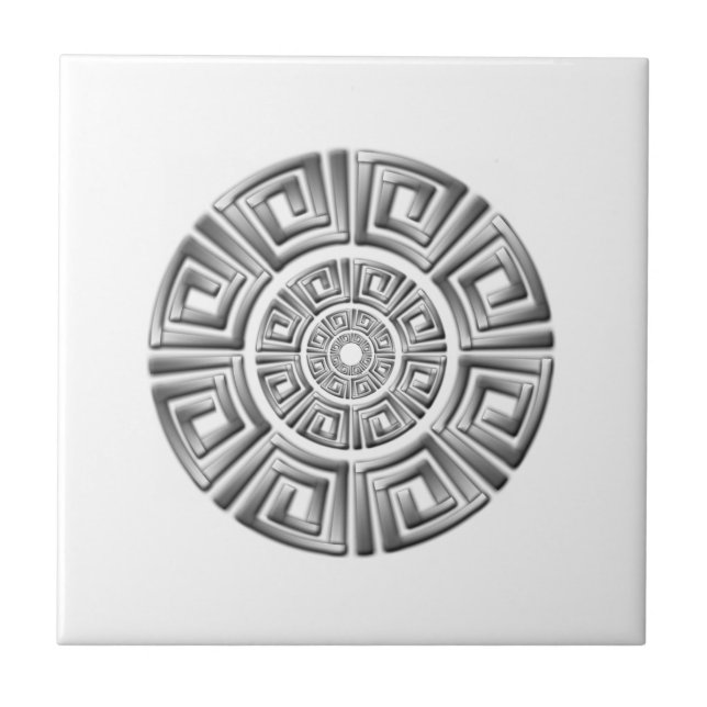 Greek Circle Drawing Tile (Front)