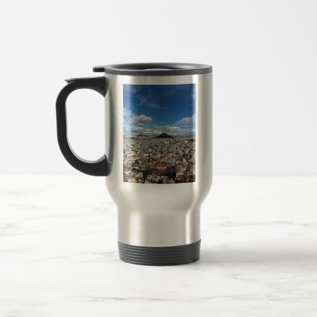 Greek city coffee mug (Left)