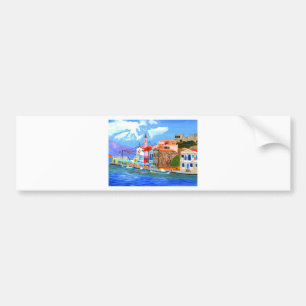 Greek coast bumper sticker