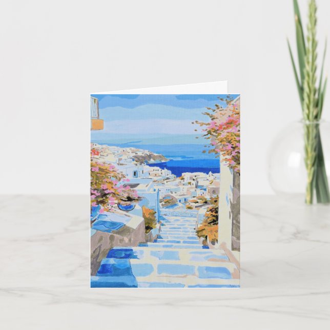 Greek Coast  Invitation (Front)