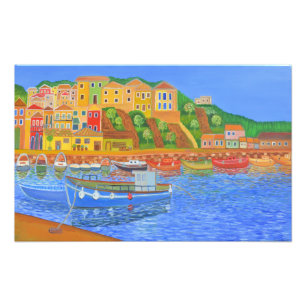 Greek Coast photo Print