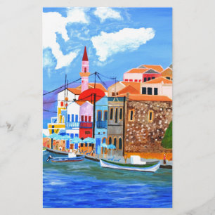Greek coast stationery