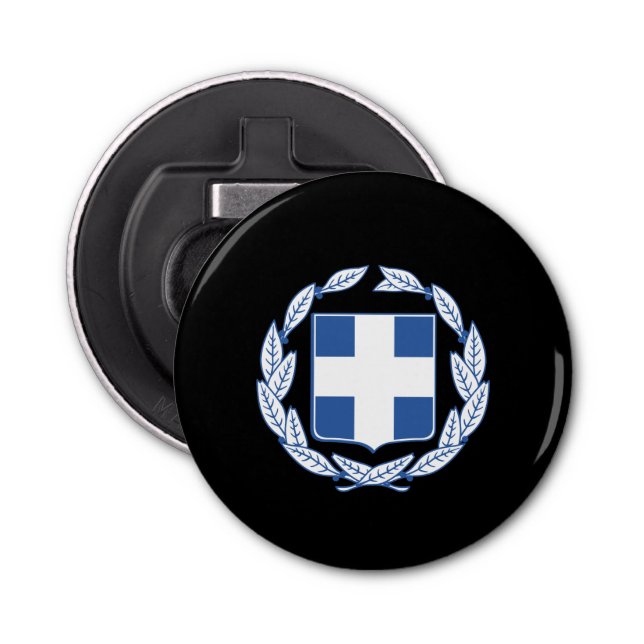 Greek coat of arms bottle opener (Front)
