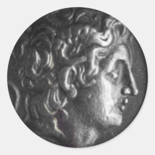 Greek Coin Sticker