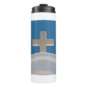 Greek Cross Thermal Tumbler