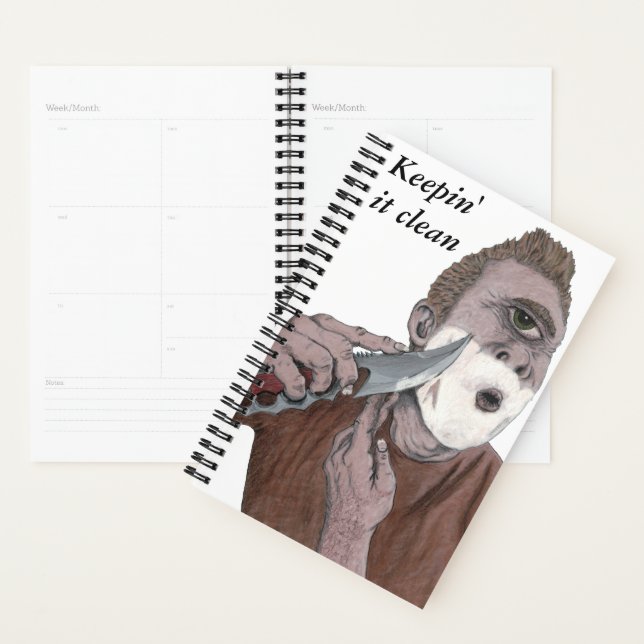 Greek Cyclops Knife Clean Shave Fantasy Planner (Display)