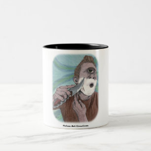 Greek Cyclops Knife Shave Fantasy Art Coffee Mug
