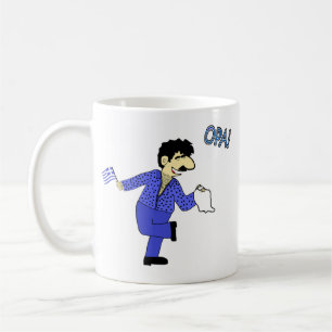 Greek Dancer Mug OPA!