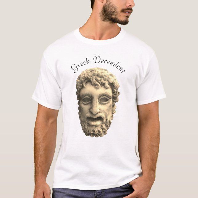 Greek Decendent Heritage Prometheus Mythology T-Shirt (Front)