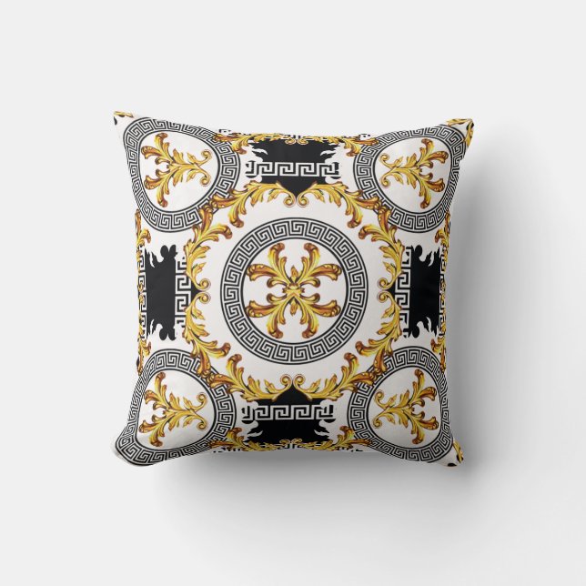 Greek decoration  cushion (Front)