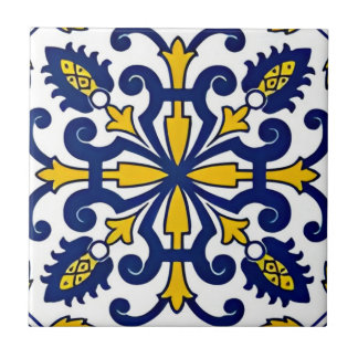 greek delicate floral pattern tiles