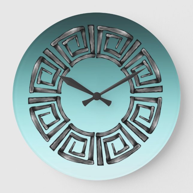Greek Design Large Clock (Front)