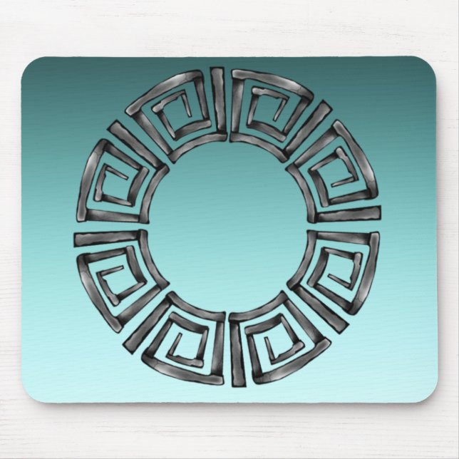 Greek Design Mouse Mat (Front)