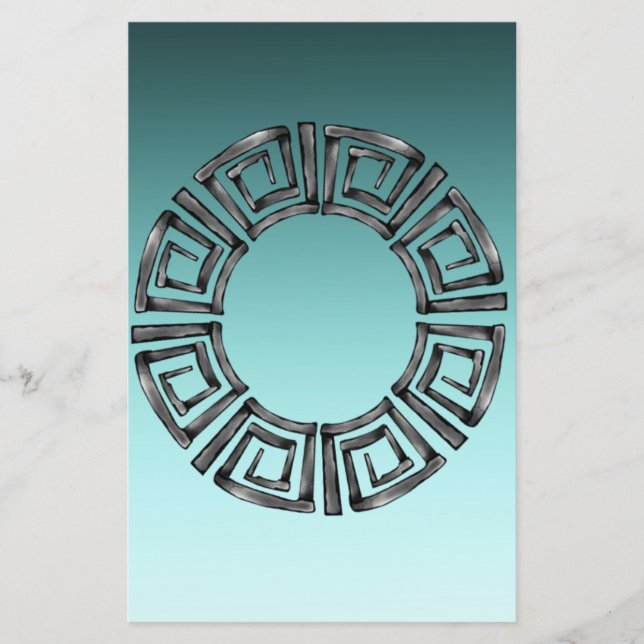 Greek Design Stationery (Front)