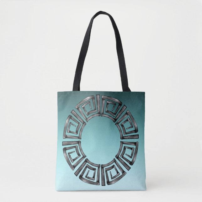 Greek Design Tote Bag (Front)