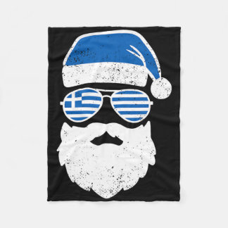 Greek Easter Funny Greece Flag Sungles Boys Toddle Fleece Blanket