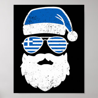 Greek Easter Funny Greece Flag Sungles Boys Toddle Poster