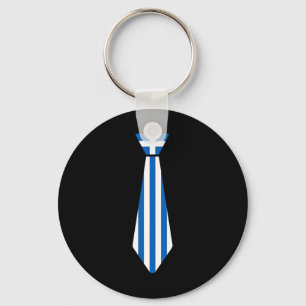 Greek Easter Tie Funny Novelty Greece Flag Boys To Key Ring