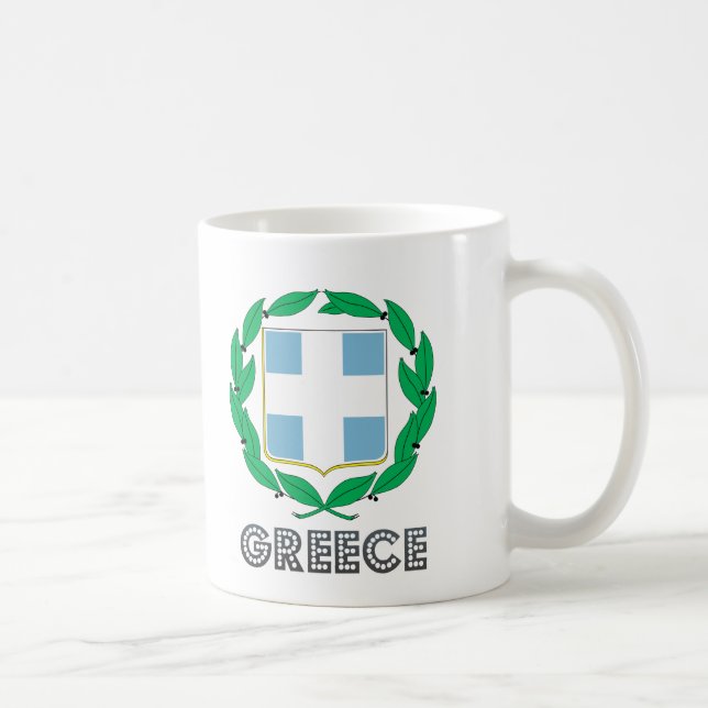 Greek Emblem Coffee Mug (Right)