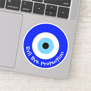 Greek Evil Eye Contour Sticker