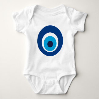 Greek eye baby bodysuit